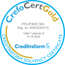 Polipaks_online emblēma GOLD Crefocert